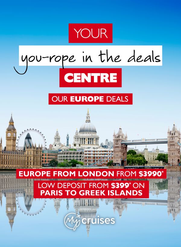 Your you-rope in the deals centre - our Europe deals. Europe from London from $3,990* low deposit from $399* on Paris to Greek Islands