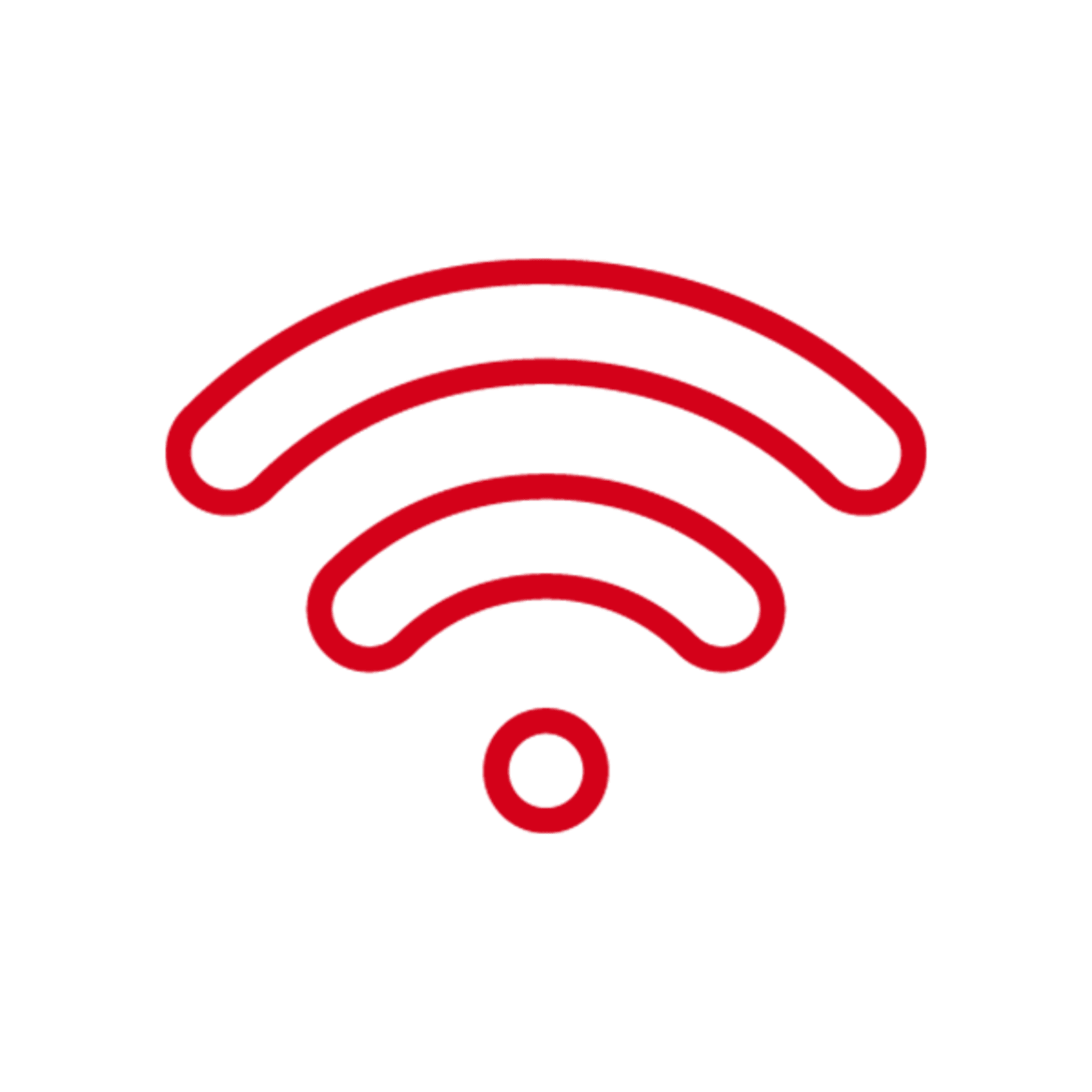 Red Wifi logo
